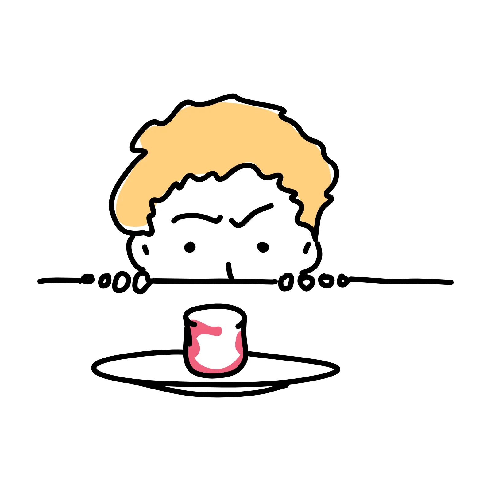 Sketch of Marshmallow Test