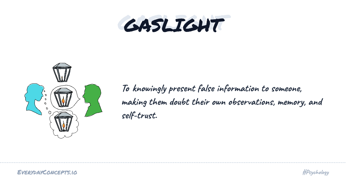 Gaslight Object Gaslight | Everyday Concepts